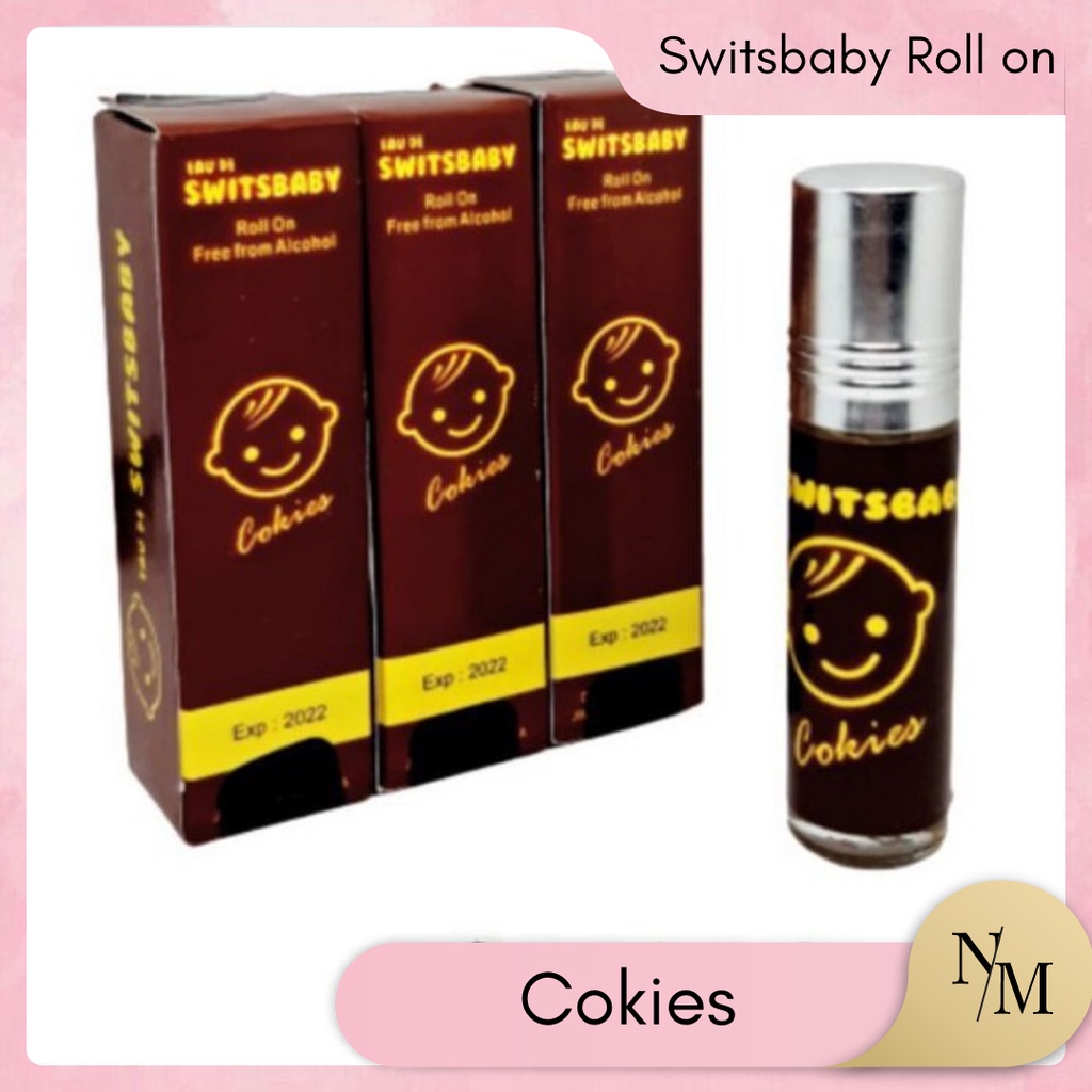 Parfum Switsbaby Roll On 6ml Cookies By Indowangi Switzal Rol on Zwitsal Switbaby Switsal Baby