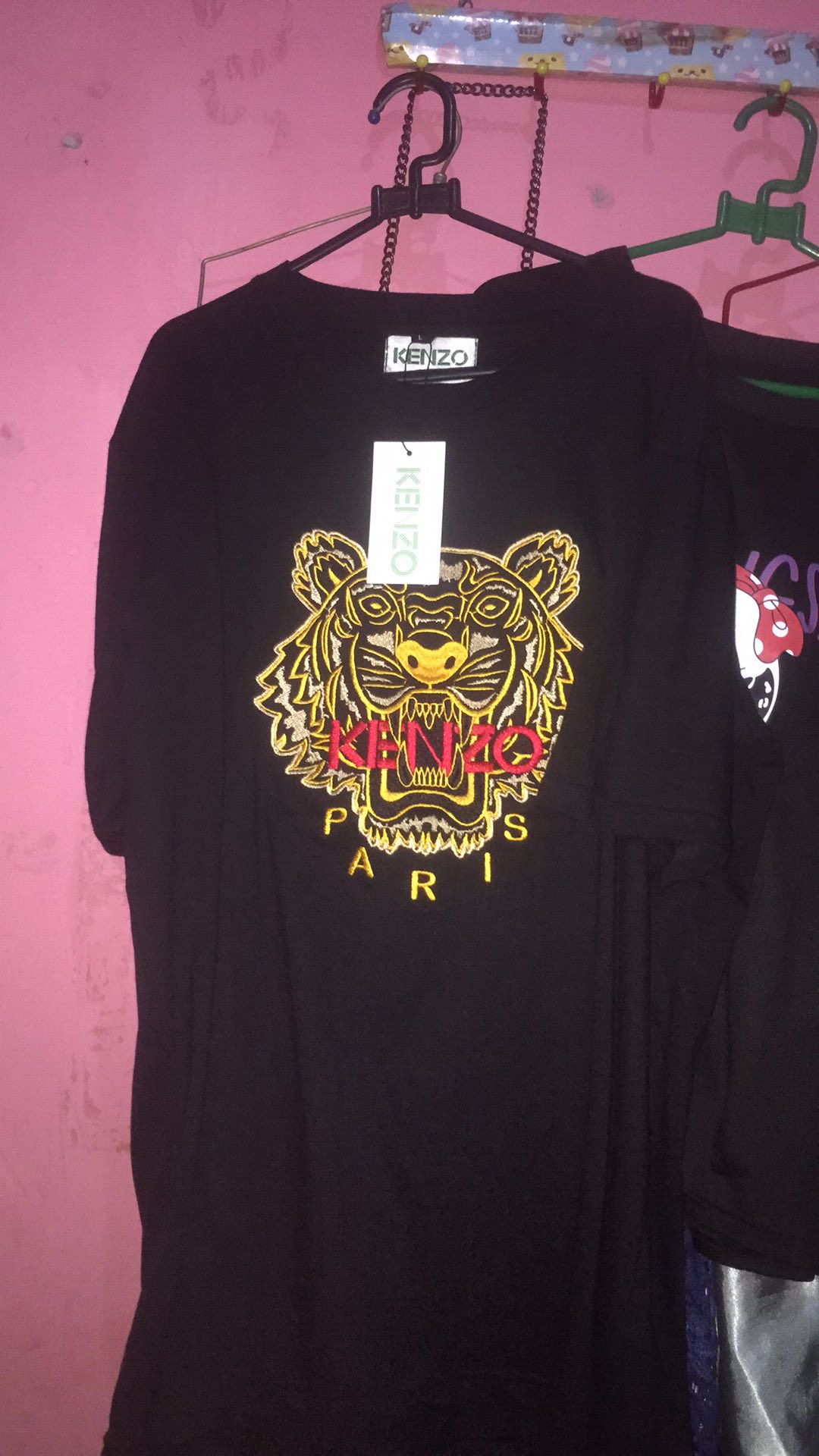 Kaos Kenzo Bordir Embroidery Full Tag Like Original || Tshirt Pria/wanita (unisex)