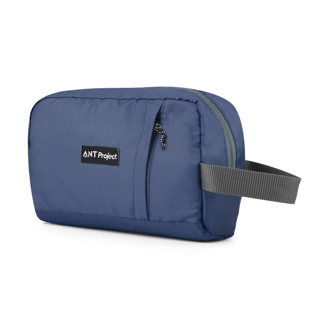 ANT PROJECT - Pouch Roaster - Doppkit - Navy Blue - Clucth Storage Bag