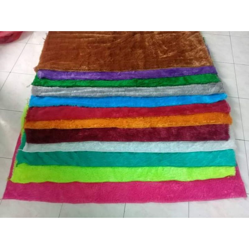 Kain Bulu Rasfur meteran panjang 180 cm