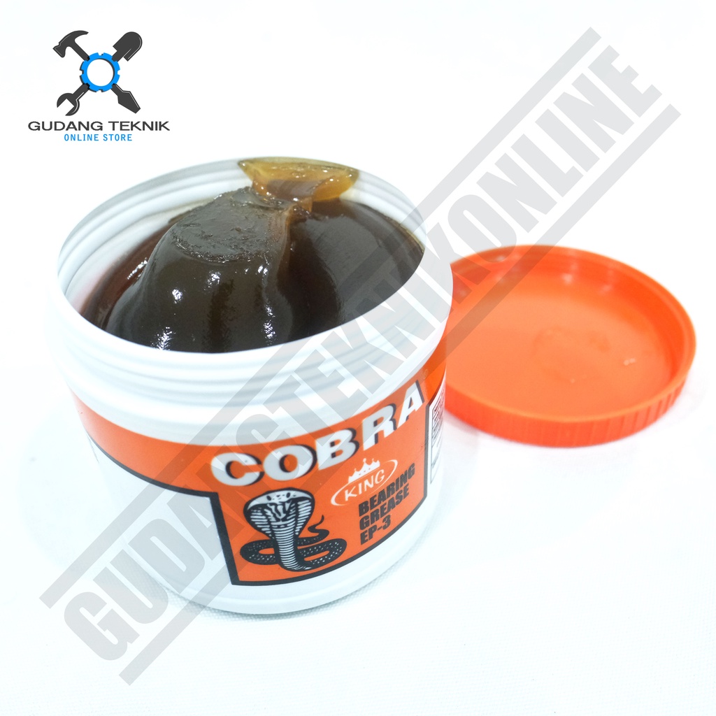 Grease Bearing COBRA king EP3 500Gram / Stempet Grease ORANGE Gemuk COBRA EP-3 500gr