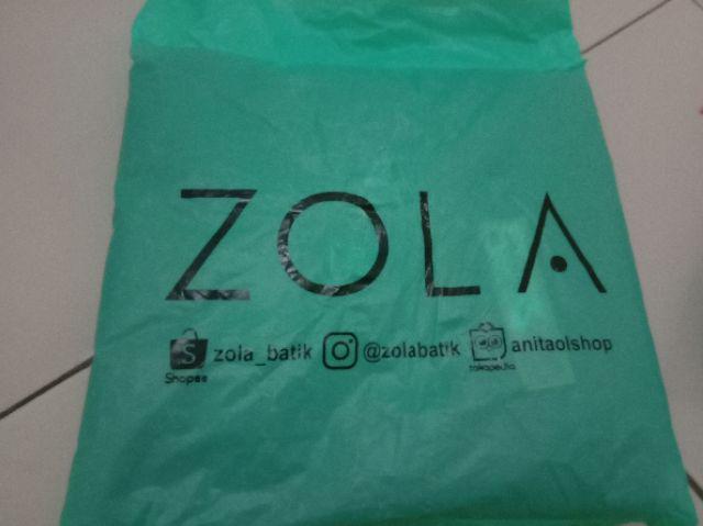 Zola_batik Batik Couple Gamis Belva Lengan Panjang