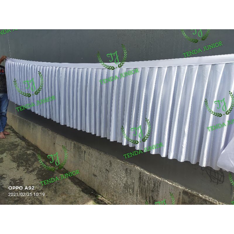 Rempel meja,skirting meja/pinggiran meja Panjang 4 mtr