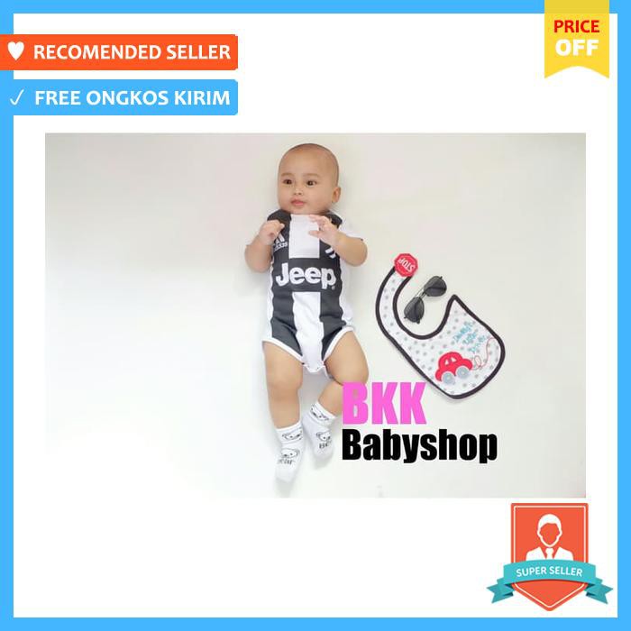 Baju & Sepatu Bayi - Jumper Bayi Anak Bola Juventus Away