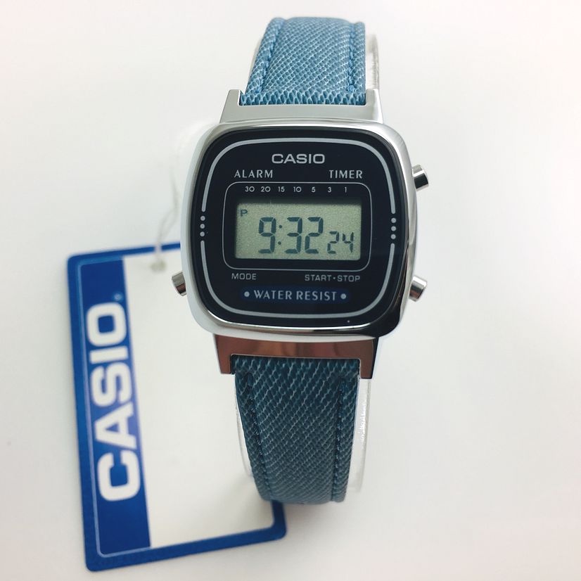 [ PROMO ] Jam Tangan Wanita Casio Digital LA670WL-2A2 / LA670WL Original Garansi Resmi 1 Tahun Murah
