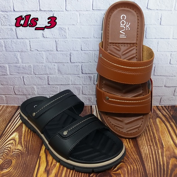 Sandal pria carvil lewis 02 original 38-44 sandal slop casual pria dewasa