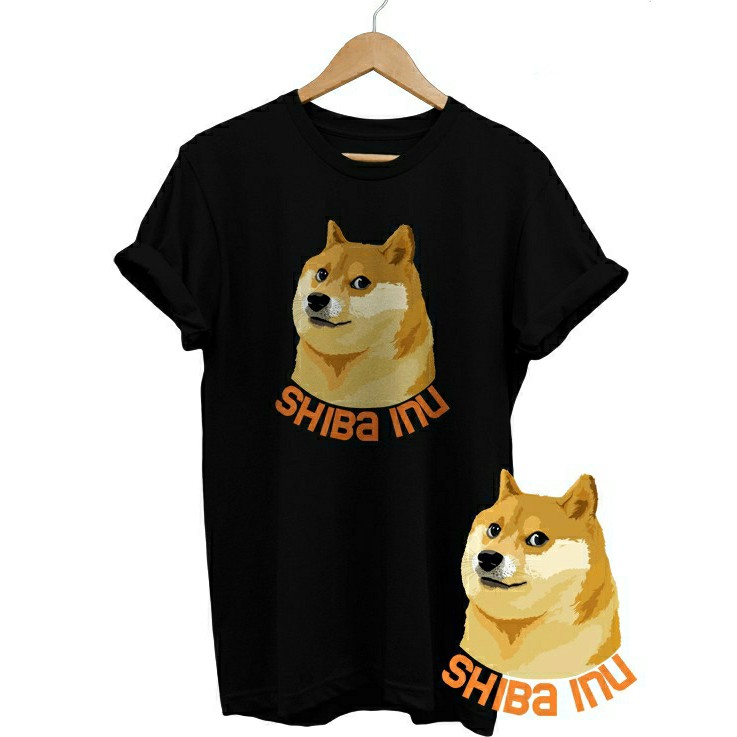 KAOS TSHIRT ANJING SHIBA INU DOGE MEME JEPANG COMBED 30S