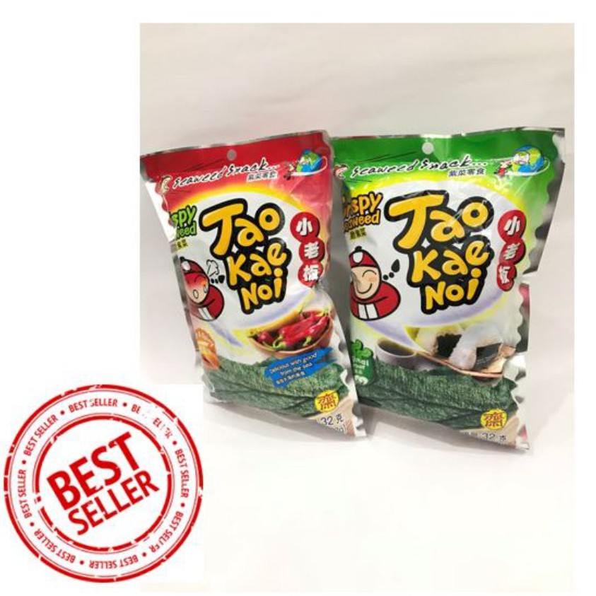 

Snack Tao Kae Noi 36g (Original dan Hot Spicy)