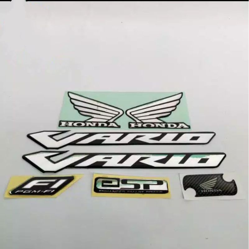 emblem timbul logo sayap vario 150