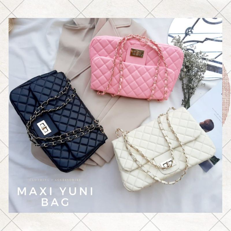 MAXI YUNI BAG TAS WANITA CH BORDIR MURAH SIAP KIRIM