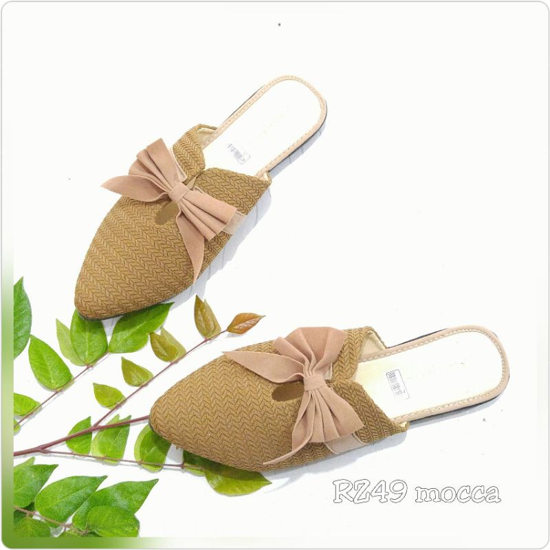 OBRAL CUCI GUDANG BORNEO SLIP SANDAL BAHAN KANVAS TEBAL BLT07 dan RZ49