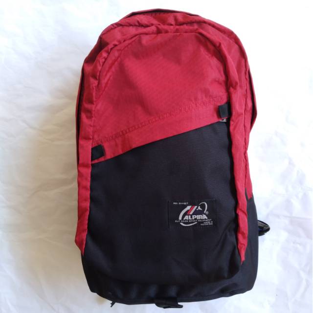 Alpina Tas Punggung GRS247 Merah-Hitam