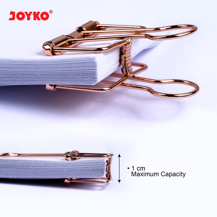 

TERLARIS !!! Hollow Binder Clip Klip Penjepit Kertas Joyko H155RG 1 Set 6 Pcs