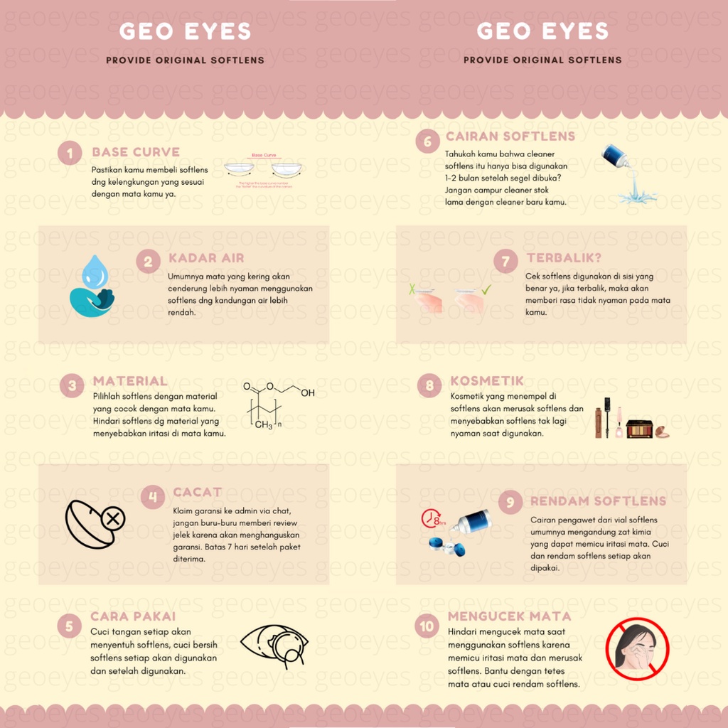 GEOEYES - Softlens EOS Luna Natural AQUA Light Gray (Abu-abu)