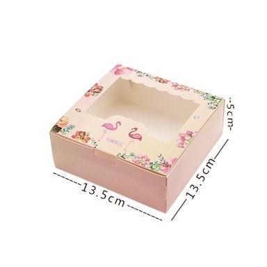 

Sale!!! Isi 5 Pcs Kotak Kado Hadiah Bungkus Kemasan Kue Flamingo Snack Giftbox - Paling Diminati