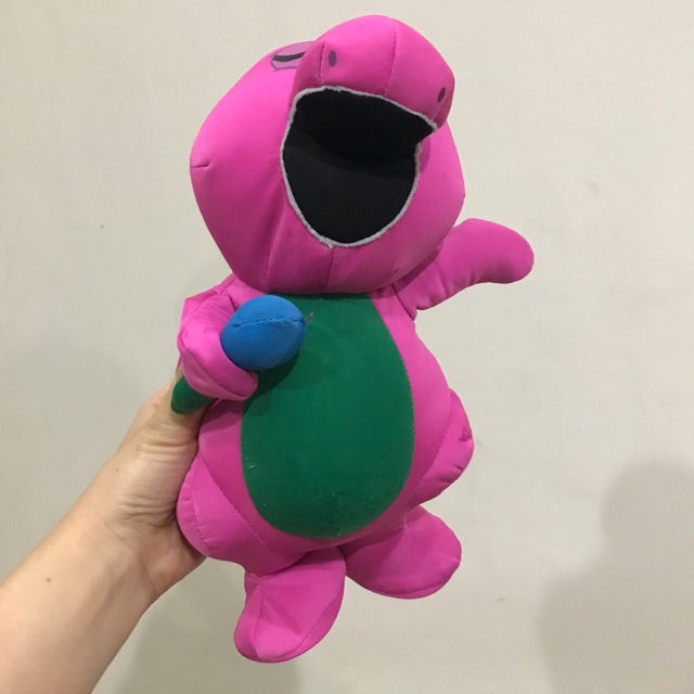 Preloved Boneka Barney singing Original