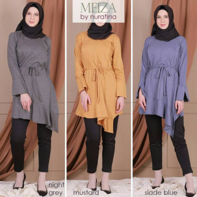 Baju Menyusui Meiza By Nuratina / atasan wanita / baju busui / baju hamil / baju kerja wanita