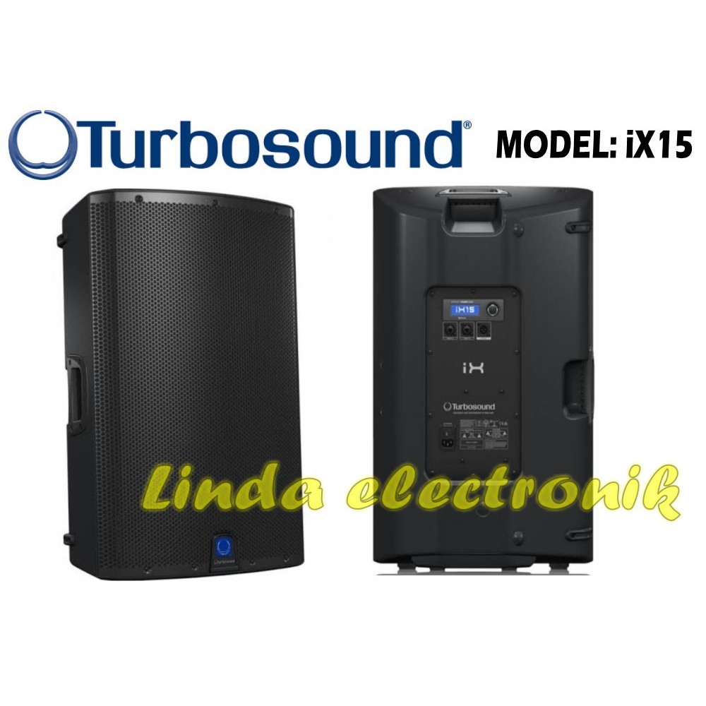 SPEAKER AKTIF TURBOSOUND IX15 IX 15 2 PCS ORIGINAL