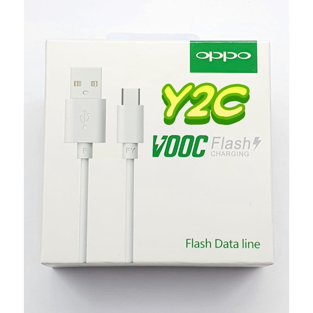 KABEL DATA ORIGINAL OEM OPPO VOOC FAST CHARGING TYPE C KUALITAS PREMIUM / OPPO RENO / RENO 2 / 2F / 2 / 4 / 5 / A5 / A9 2020 / TIPE C / CASAN / CAS