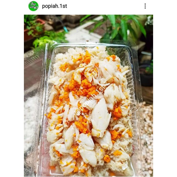 

daging kepiting kupas