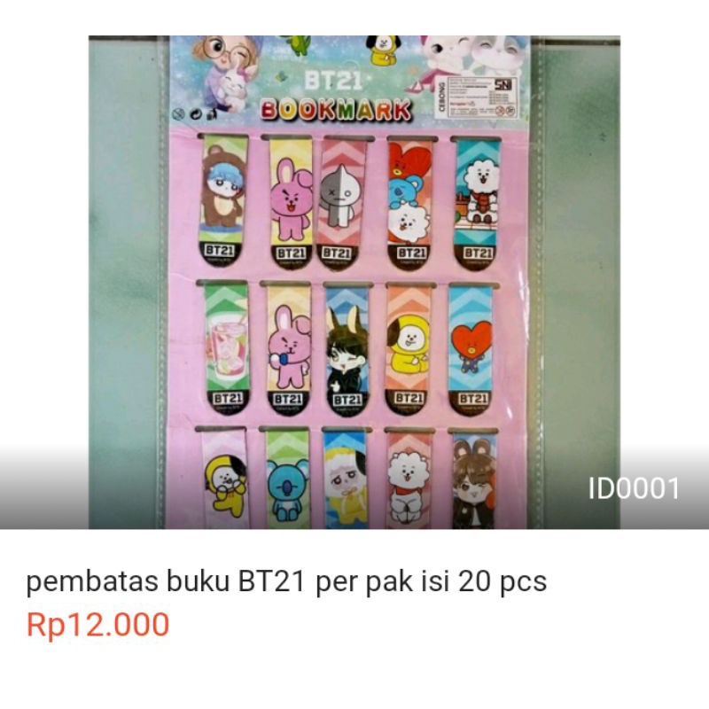 

pembatas buku magnet