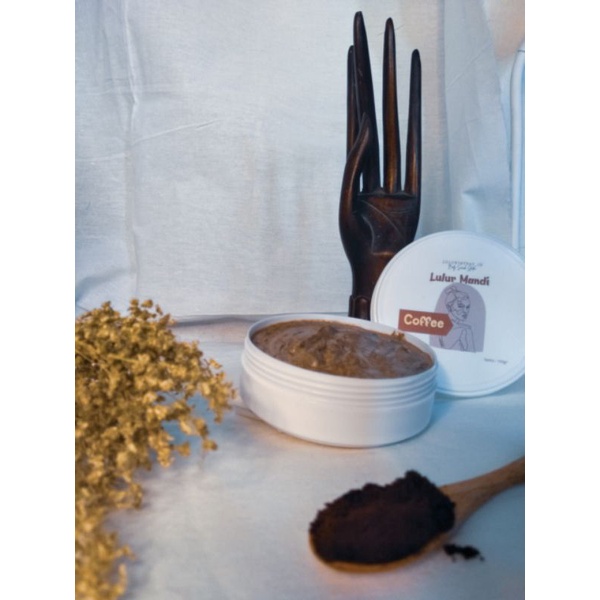 BPOM Bahan Dasar Lulur mandi / Body Scrub Coffee Homemade
