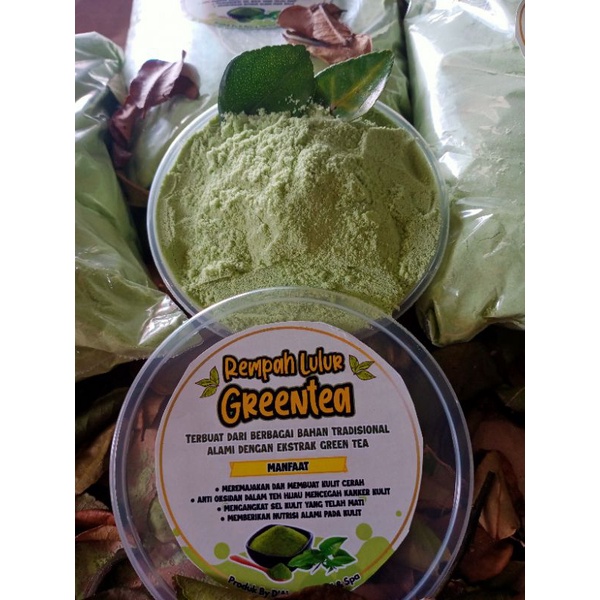 lulur rempah green tea 1kg