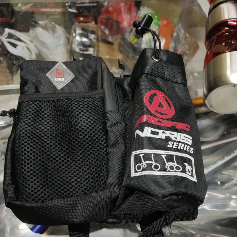 tas sepeda lipat tempat botol dan hp