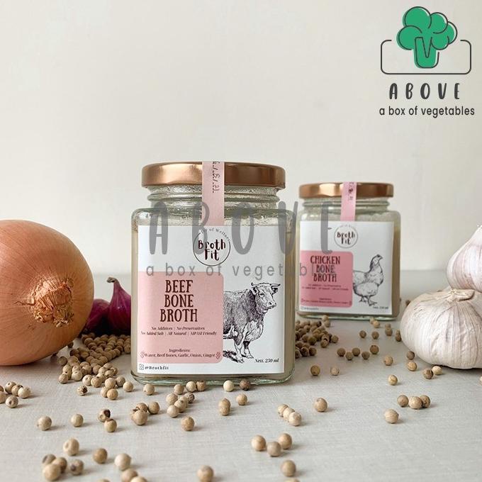 

Beef Bone broth/Kaldu Sapi Premium - Above X Brothfit