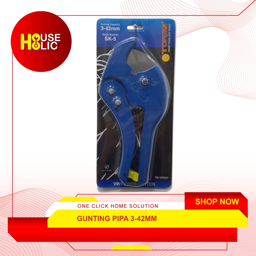 Gunting Pipa PVC 3-42mm / Alat Tang Potong Pipa / Premium Pipe Cutter