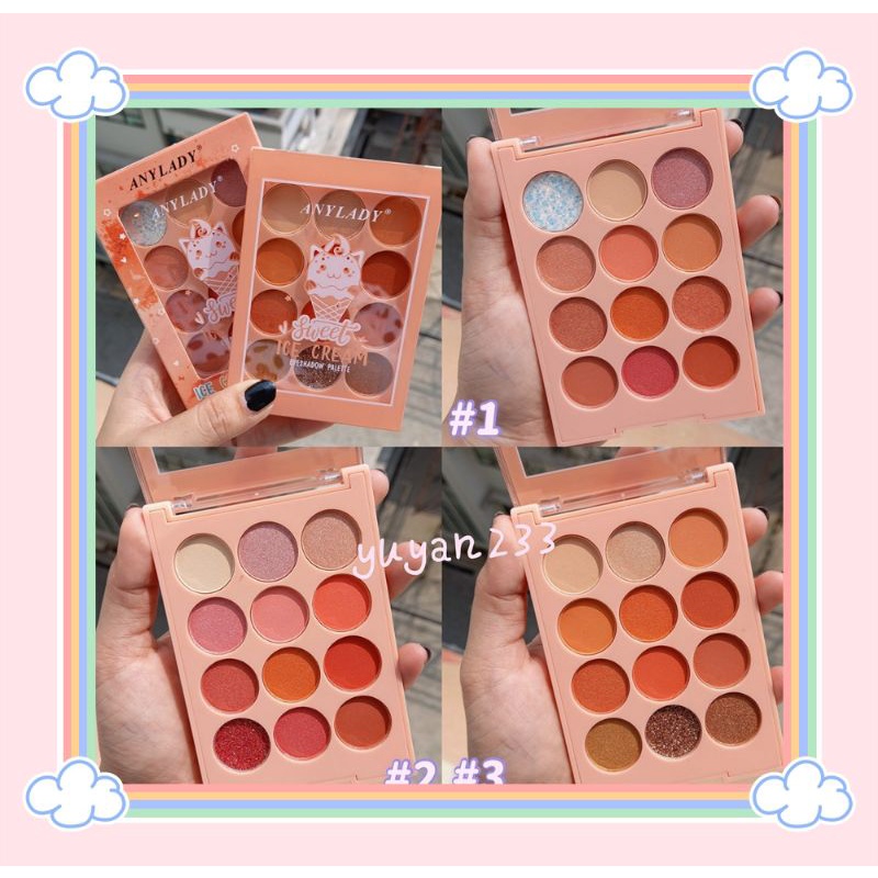 PROMO!!!EYESHADOW 12 WARNA ANYLADY 807/807B