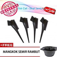 [PLASTIK TEBAL GRADE A++] Mangkok Semir dan Sisir Semir Cat Rambut