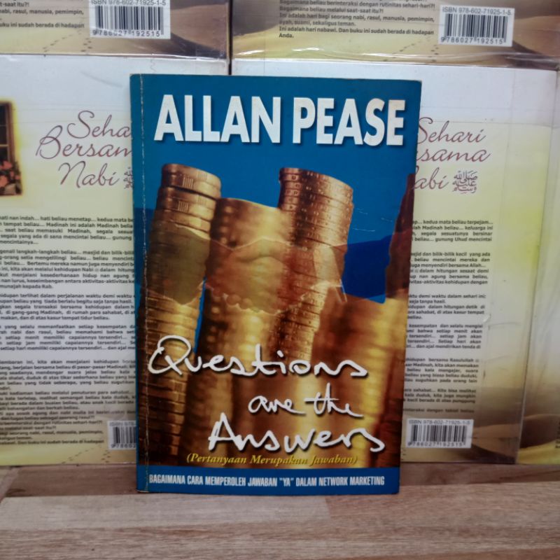 

BUKU ORIGINAL - QUESTION ONE THE ANSWER PERTANYAAN MERUPAKAN JAWABAN