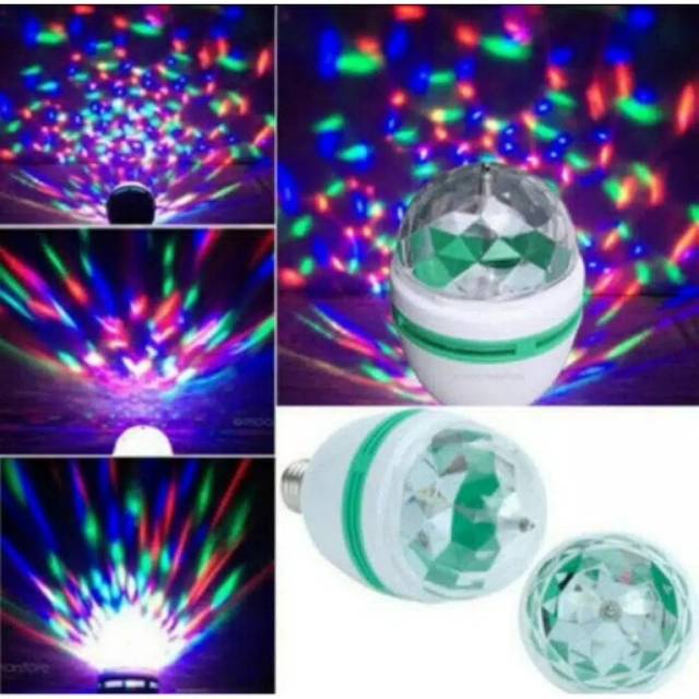Lampu disko merk mikachi