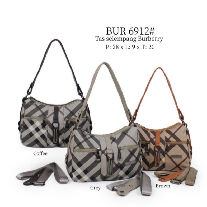 TAS FASHION IMPORT BURBERRY  6912 PREMIUM KHUSUS SLEMPANG
