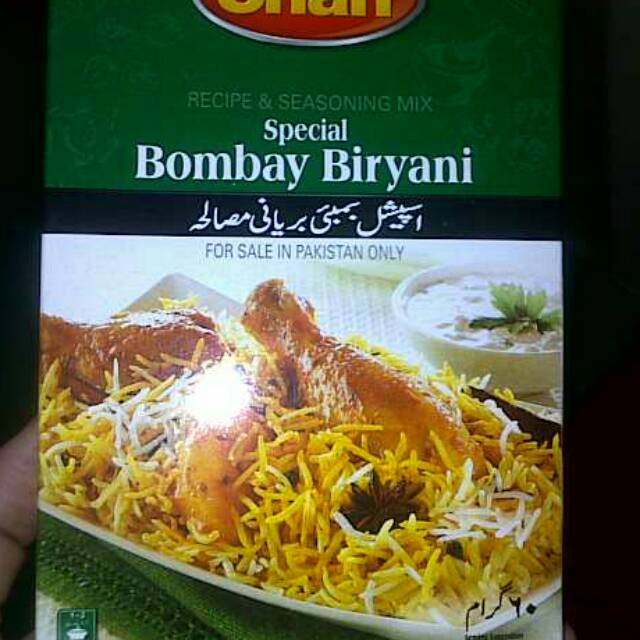 

Bumbu Nasi Biryani Shan Bombay Biryani