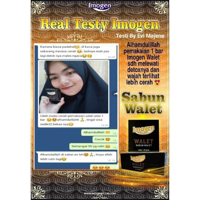 Imogen sabun walet
