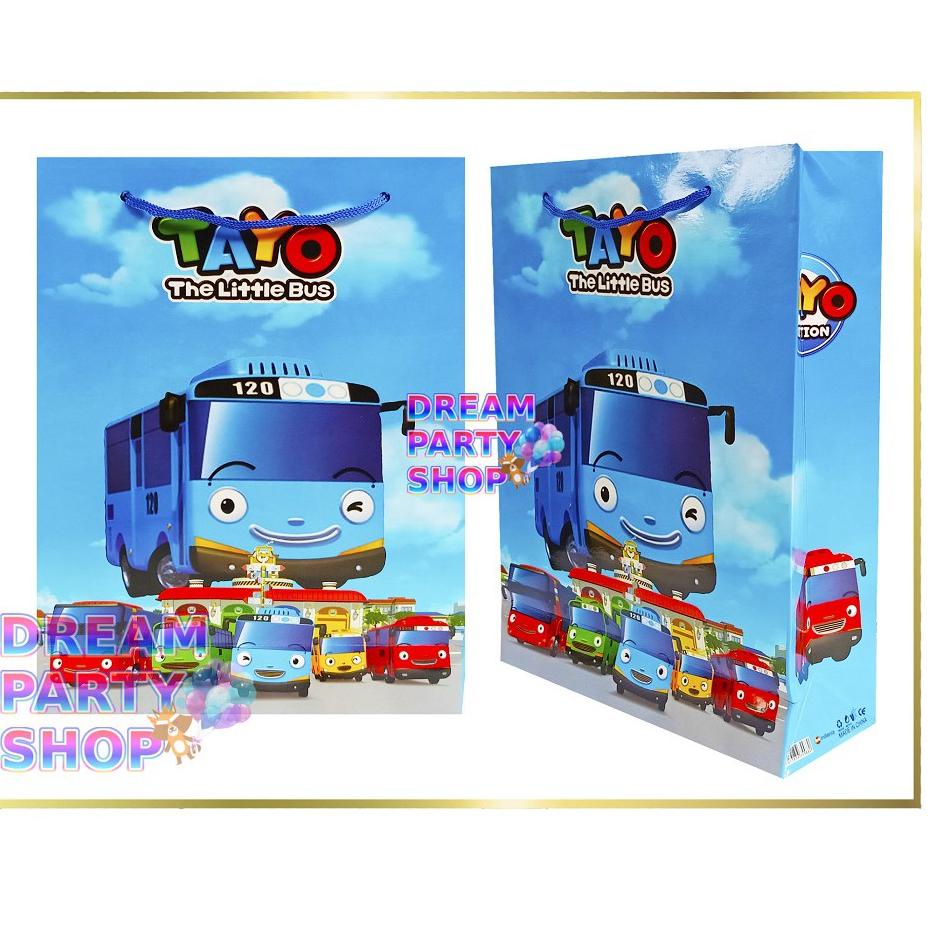

NCVR Tas Snack Tayo Ulang Tahun Murah/ Goodie Bag Tayo Karakter/ Bungkusan Snack Ultah Tayo 45QGMI