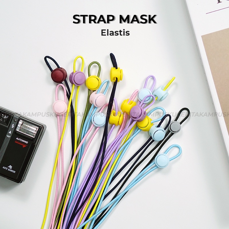 Tali Konektor Strap Pengait Lanyard Masker Mask Kalung Hijab