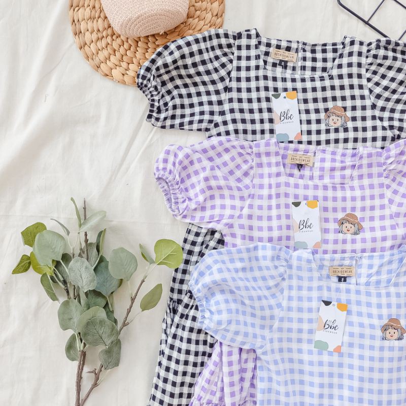 Suzy Dress by BBC Kidswear || Dress Anak || Tartan Dress