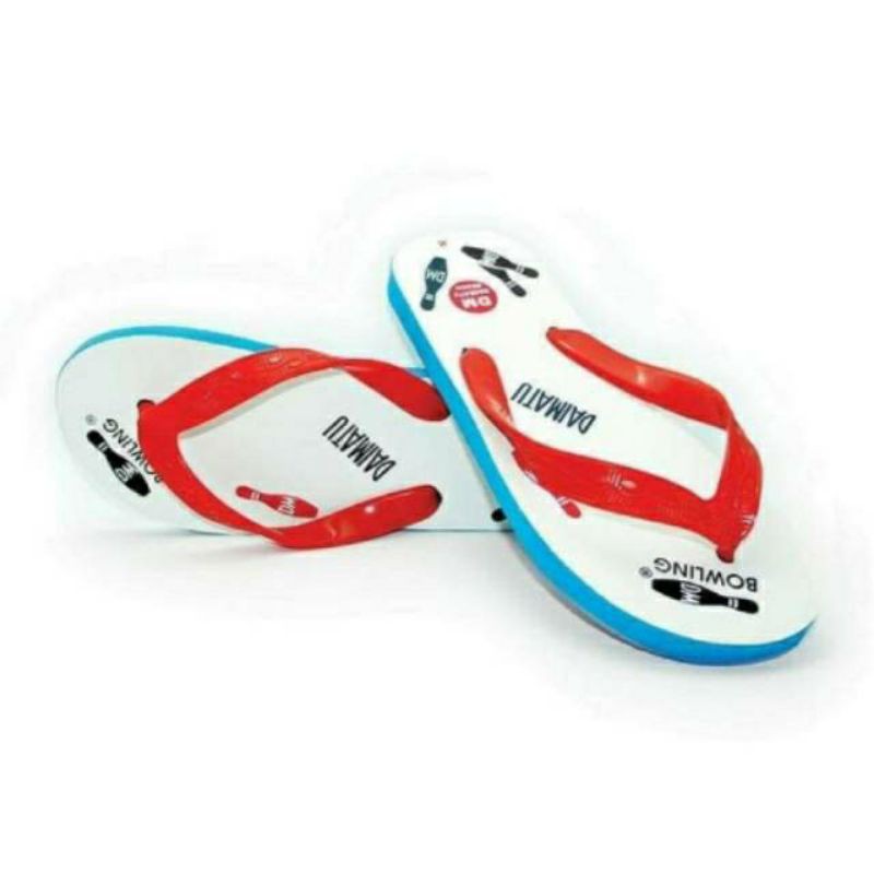 Jual sandal bowling ori daimatu/sandal legendaris/sandal jepit Daimatu