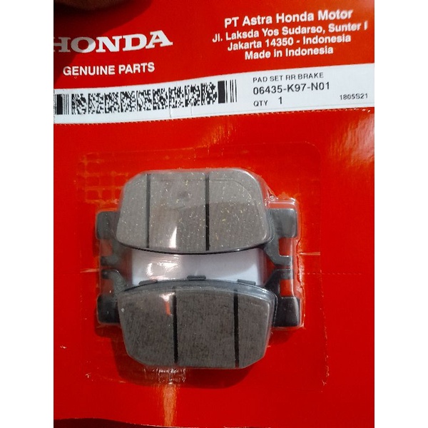 kampas rem belakang PCX 150
