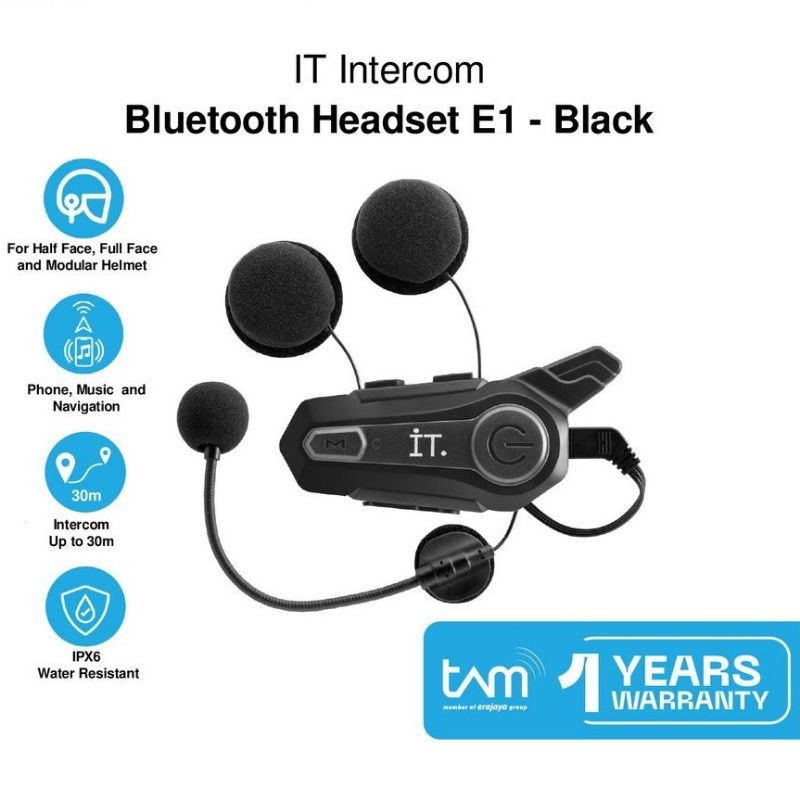 EJEAS Q7 bluetooth radio FM intercom helm 7 riders helmet alt V6 PRO | EJEAS V6 PRO | INTERCOM IT E1-IT E1