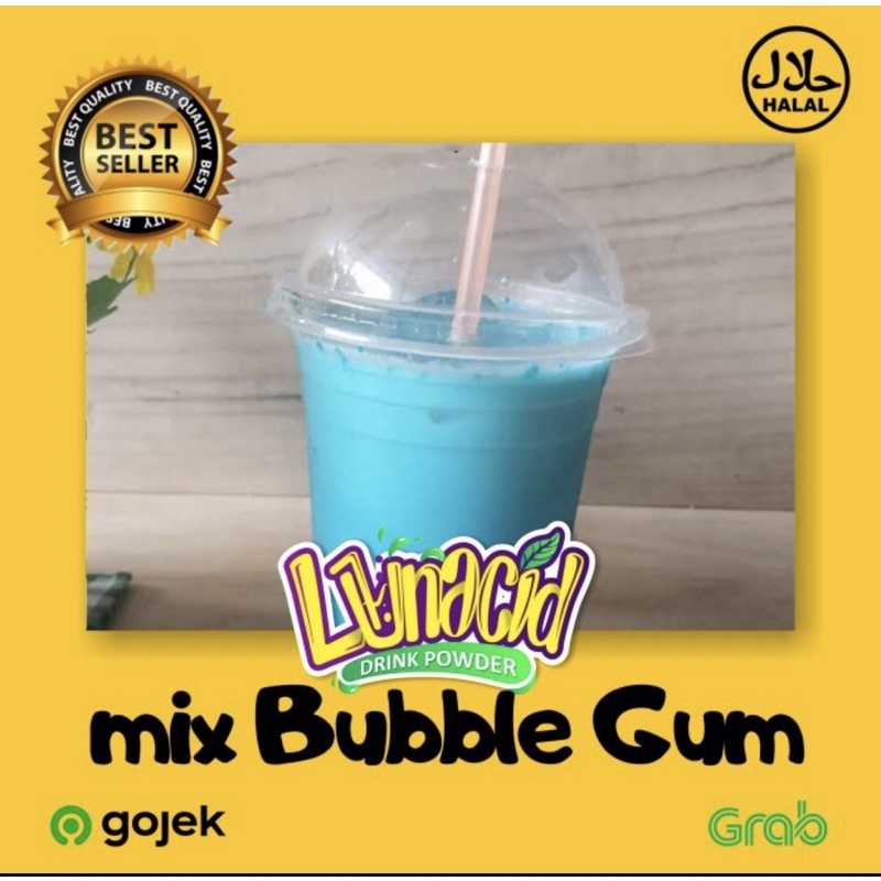 

Bubuk Minuman Rasa Bubble Gum 1 Kg / Bubble Gum Powder / Bubuk Bubble Gum / Serbuk Bubble Gum 1 Kg