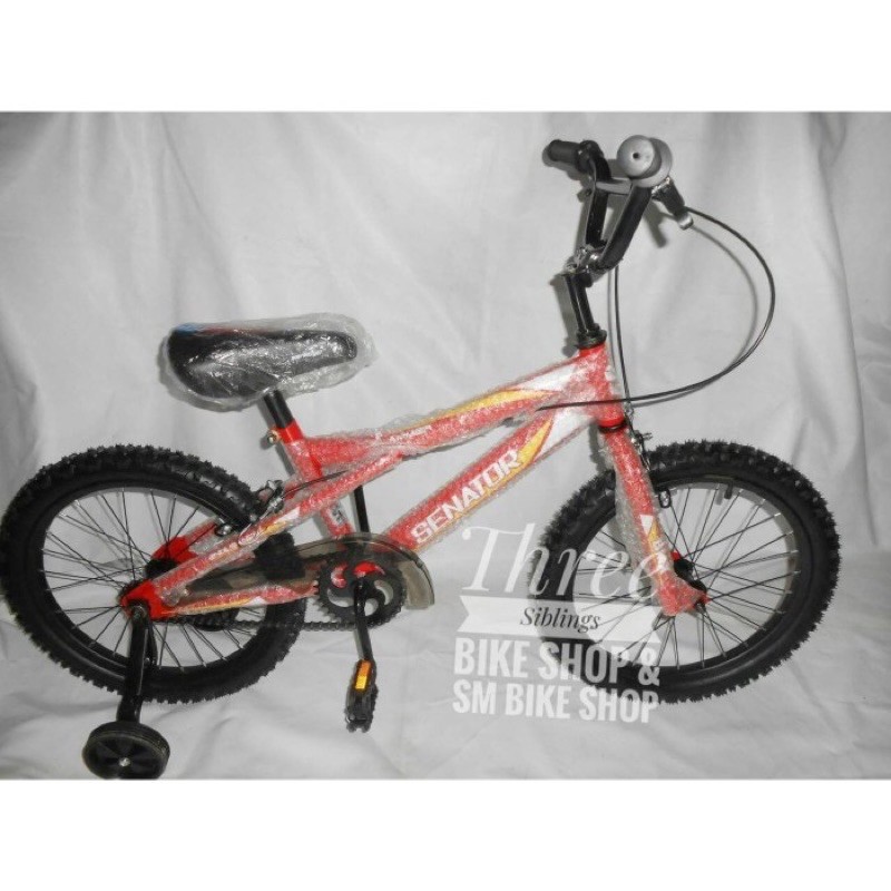 SEPEDA BMX ANAK SENATOR 18 INCH WARNA MERAH