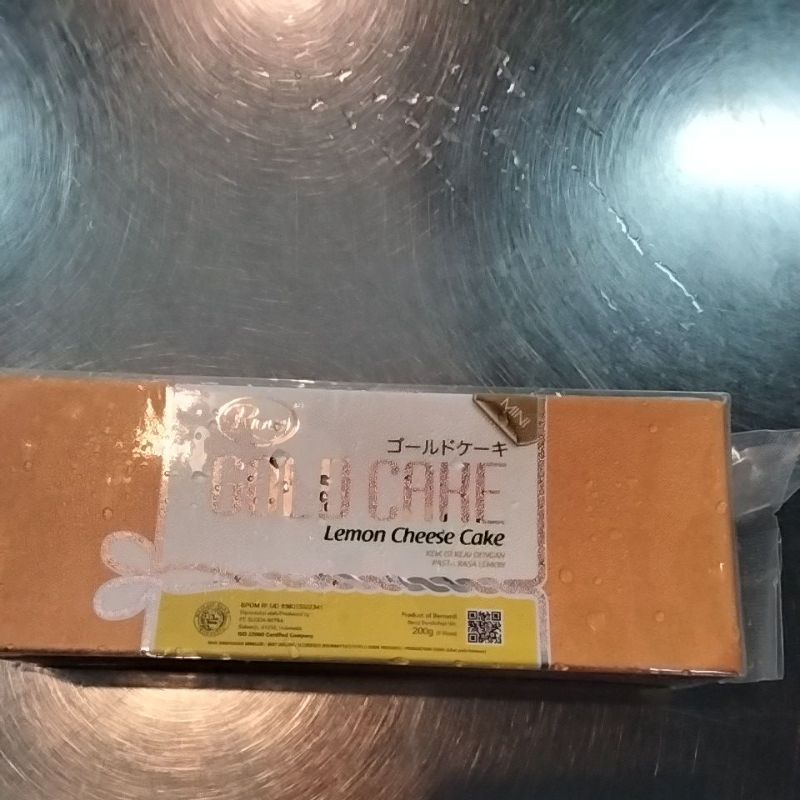 

GOLD CAKE LEMON CHEESE MINI 200 GR