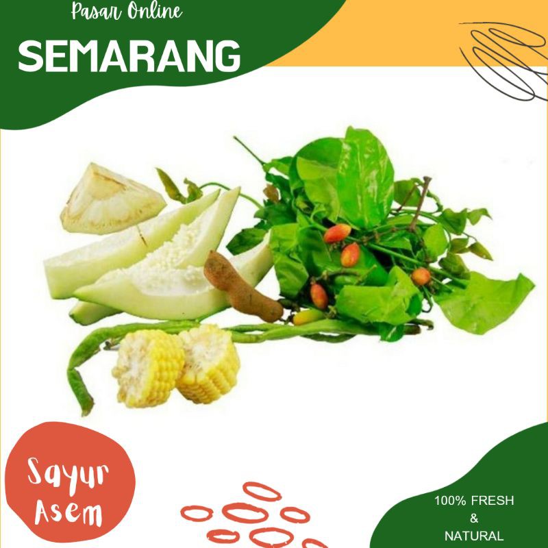 

Paket Sayur Sayuran Asem Segar Fresh /Belanja Murah /Praktis Semarang