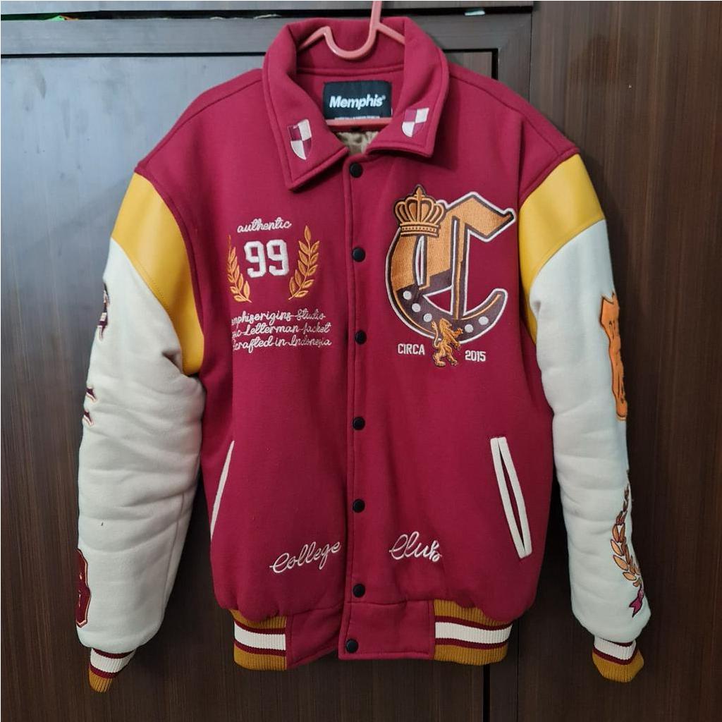 Pre Loved MemphisOrigins Varsity College Like New Size L (Liimited Edition)