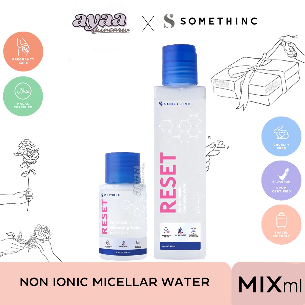 [OFFICIAL] SOMETHINC Reset Gentle Micellar Cleansing Water