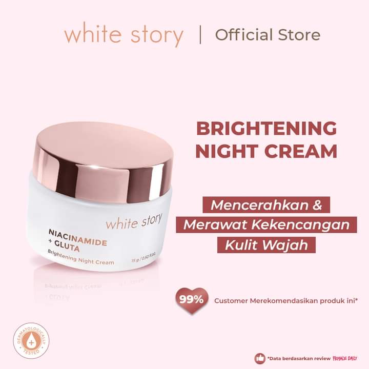 White Story Brightening &amp; Serum Paket Perawatan Wajah Brightening